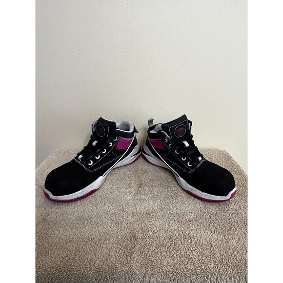 Avenger Reaction CN Womens  Black Pink Composite Toe Safety Work Boots Size 7.5M - Picture 3 of 6